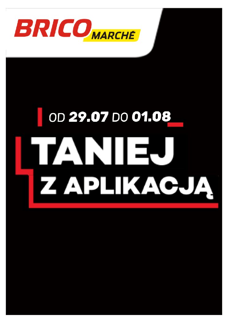 Gazetka Bricomarche 29/07/2026 – 01/08/2026 - strona 1