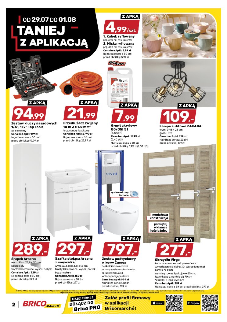 Gazetka Bricomarche 29/07/2026 – 01/08/2026 - strona 2