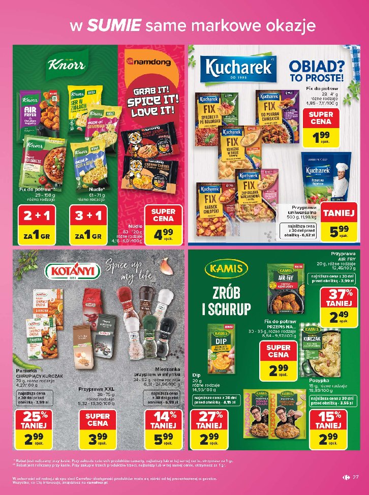 Gazetka Carrefour 03/08/2026 – 14/08/2026 - strona 27