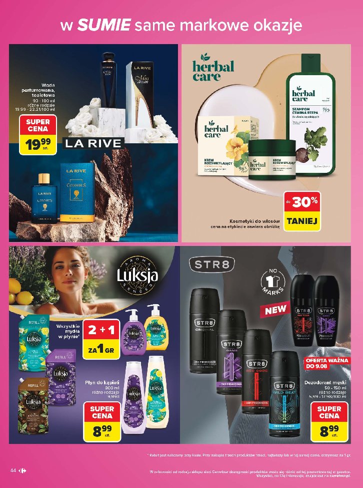 Gazetka Carrefour 03/08/2026 – 14/08/2026 - strona 44