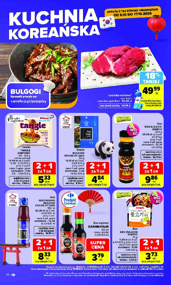 Gazetka Carrefour 05/10/2026 – 10/10/2026 - gazetki promocyjne str. 10