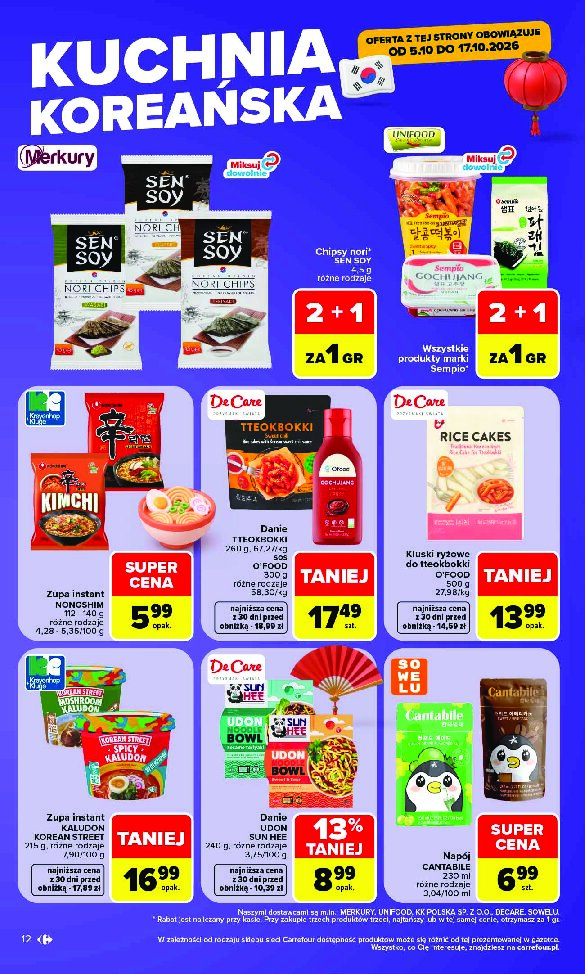 Gazetka Carrefour 05/10/2026 – 10/10/2026 - gazetki promocyjne str. 12