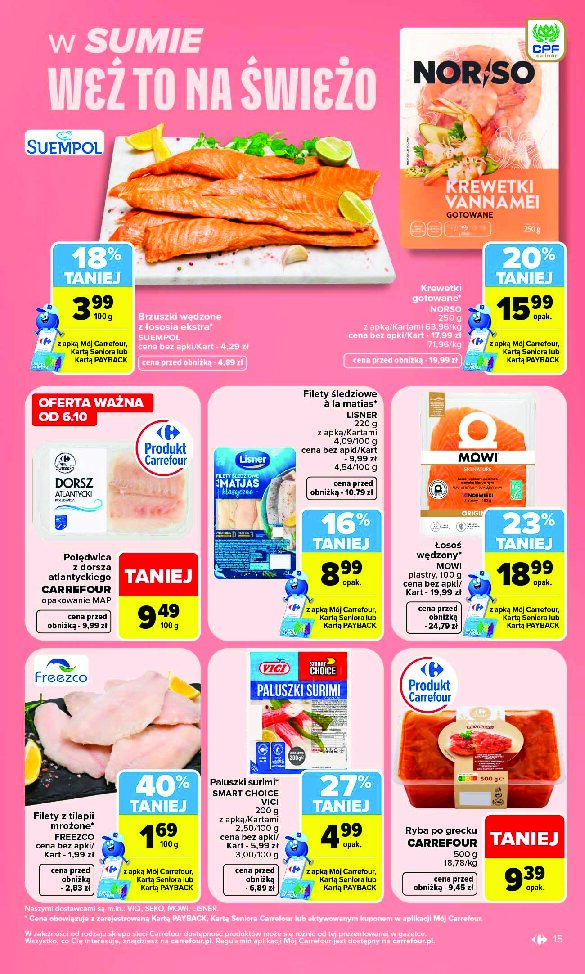 Gazetka Carrefour 05/10/2026 – 10/10/2026 - gazetki promocyjne str. 15