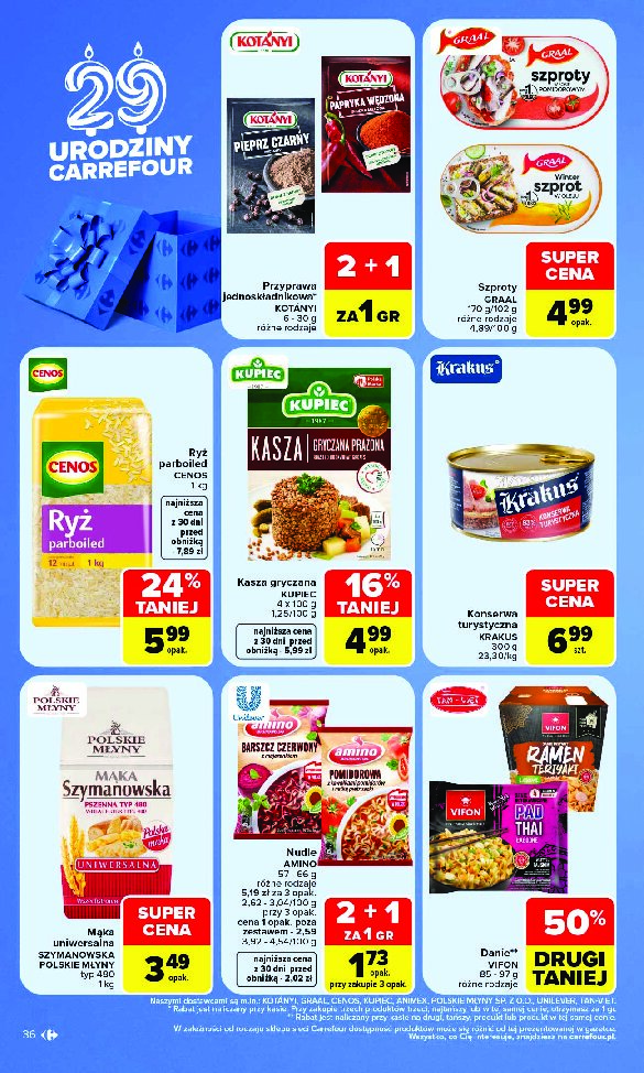 Gazetka Carrefour 05/10/2026 – 10/10/2026 - gazetki promocyjne str. 36