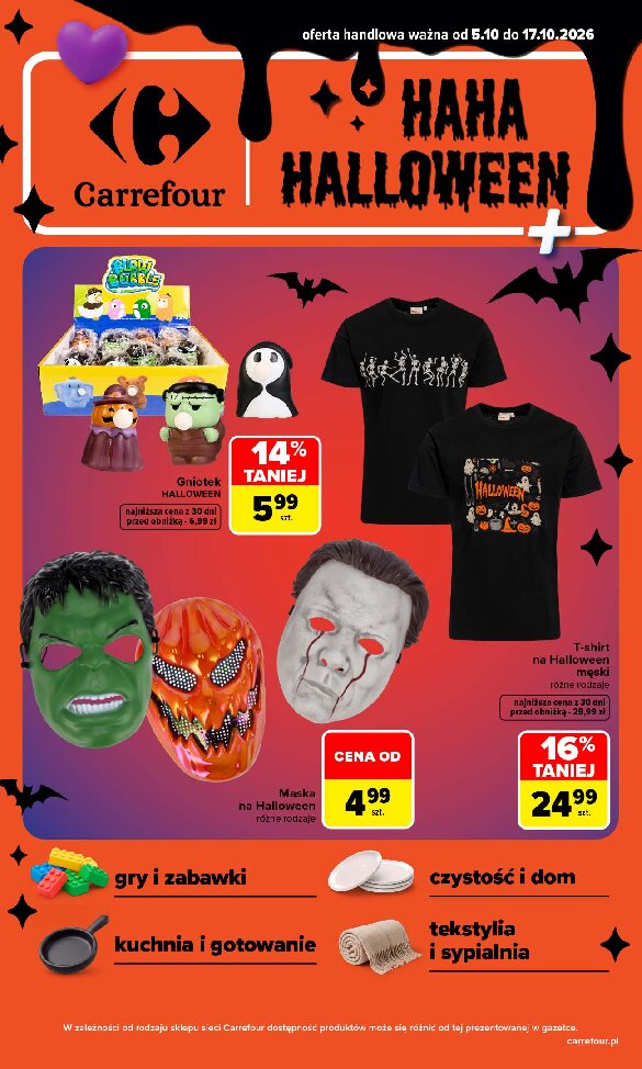 Gazetka Carrefour 05/10/2026 – 17/10/2026