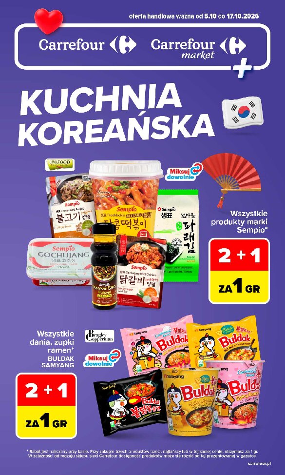 Gazetka Carrefour 05/10/2026 – 17/10/2026