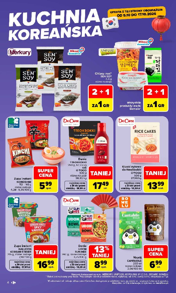Gazetka Carrefour 05/10/2026 – 17/10/2026 - gazetki promocyjne str. 4