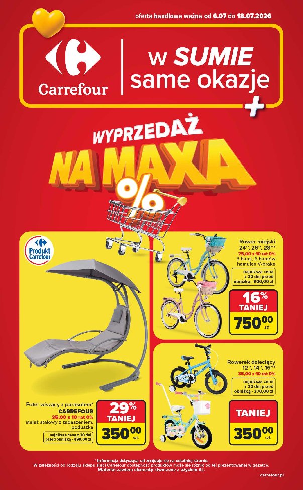 Gazetka Carrefour 06/07/2026 – 18/07/2026