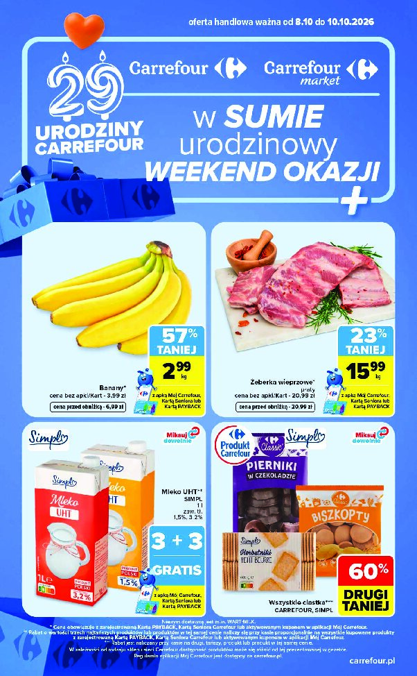 Gazetka Carrefour 08/10/2026 – 10/10/2026 - gazetki promocyjne str. 1