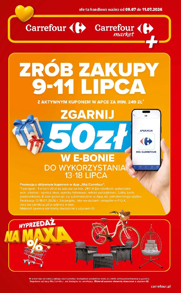 Gazetka Carrefour 09/07/2026 – 11/07/2026