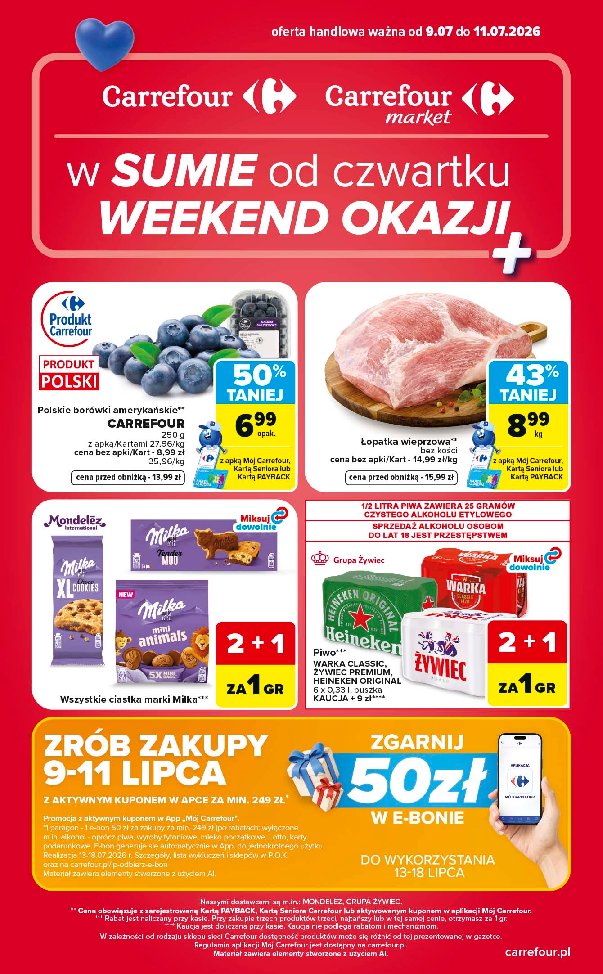 Gazetka Carrefour 09/07/2026 – 11/07/2026
