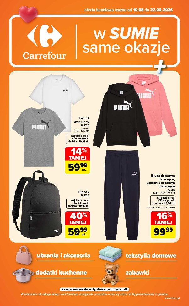 Gazetka Carrefour 10/08/2026 – 22/08/2026