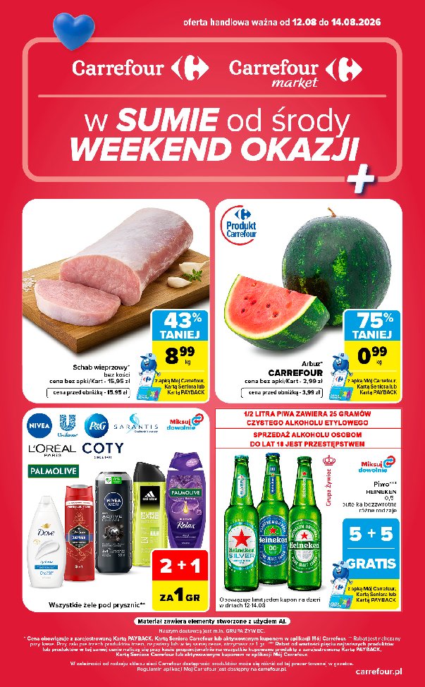 Gazetka Carrefour 12/08/2026 – 14/08/2026