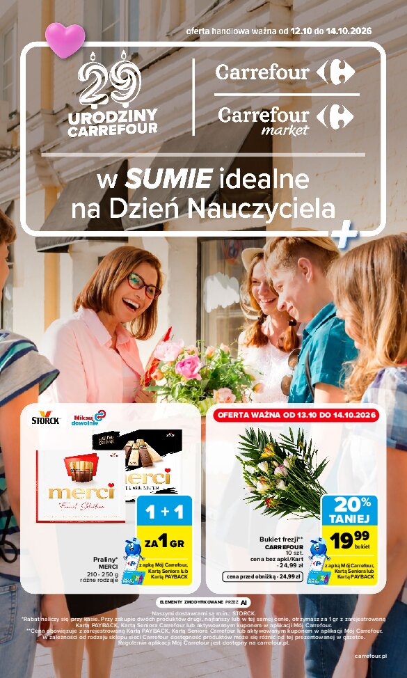 Gazetka Carrefour 12/10/2026 – 14/10/2026 - gazetki promocyjne str. 1