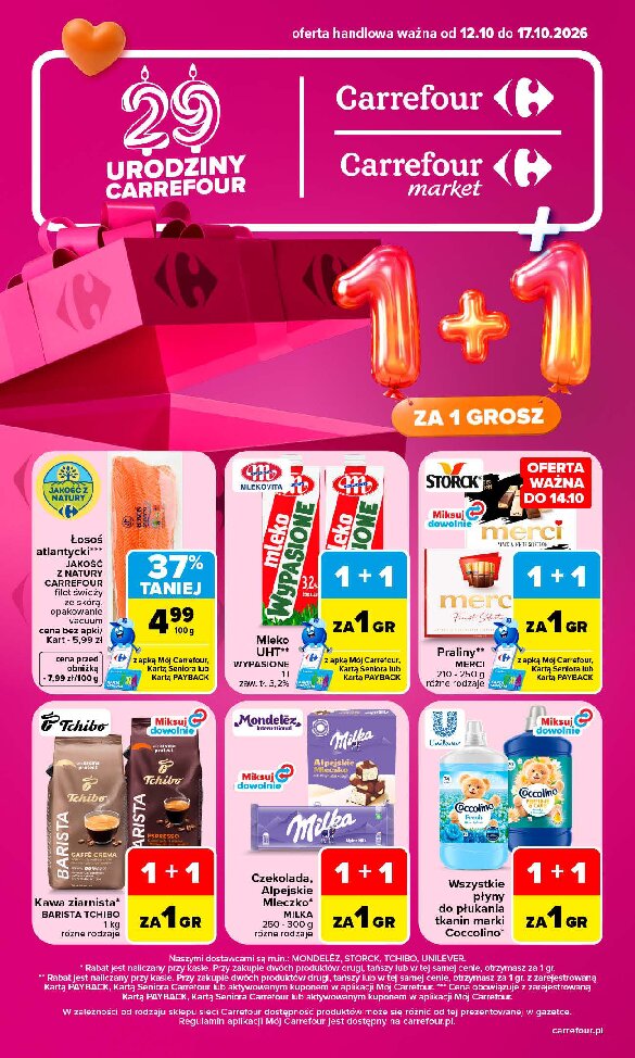 Gazetka Carrefour 12/10/2026 – 17/10/2026 - gazetki promocyjne str. 1