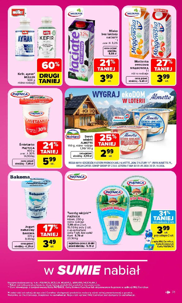 Gazetki promocyjne – nabiał - gazetki promocyjne str. 12
