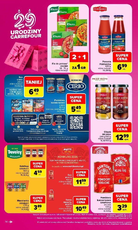 Gazetka Carrefour 12/10/2026 – 17/10/2026 - gazetki promocyjne str. 34