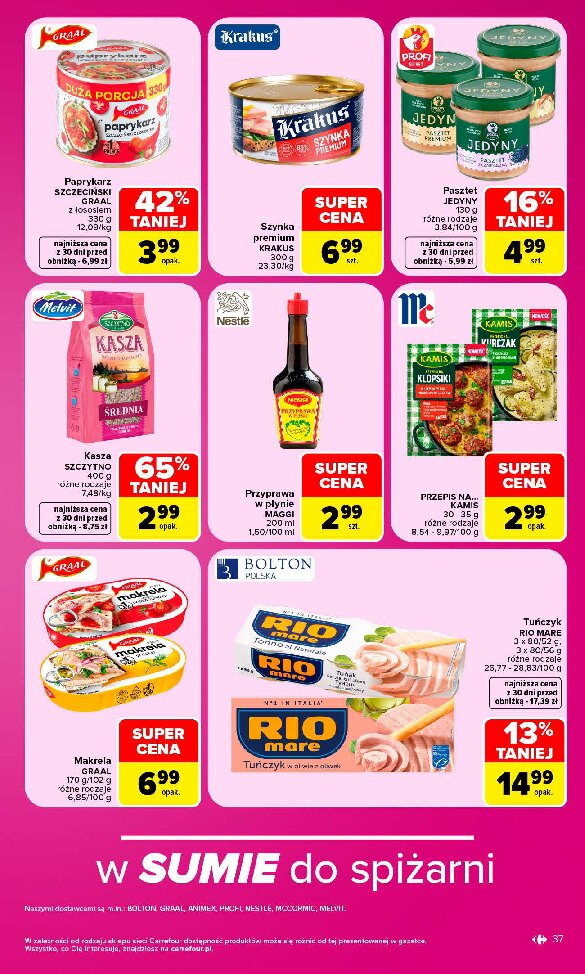 Gazetka Carrefour 12/10/2026 – 17/10/2026 - gazetki promocyjne str. 37