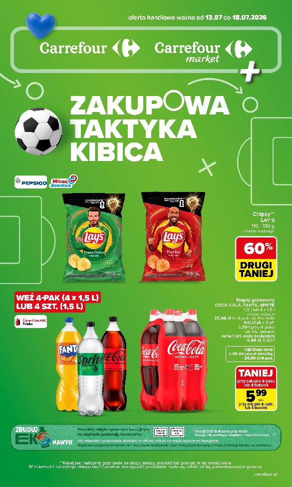Gazetka Carrefour 13/07/2026 – 18/07/2026