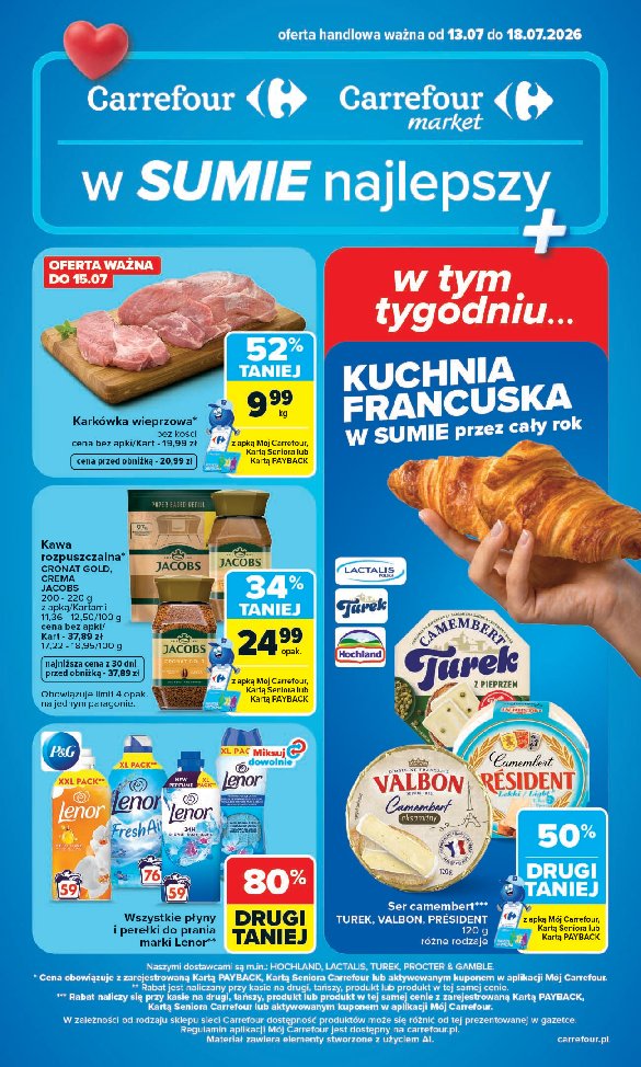Gazetka Carrefour 13/07/2026 – 18/07/2026