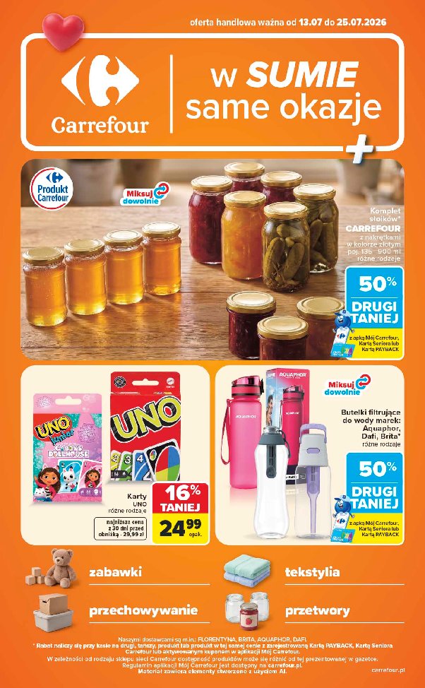 Gazetka Carrefour 13/07/2026 – 25/07/2026