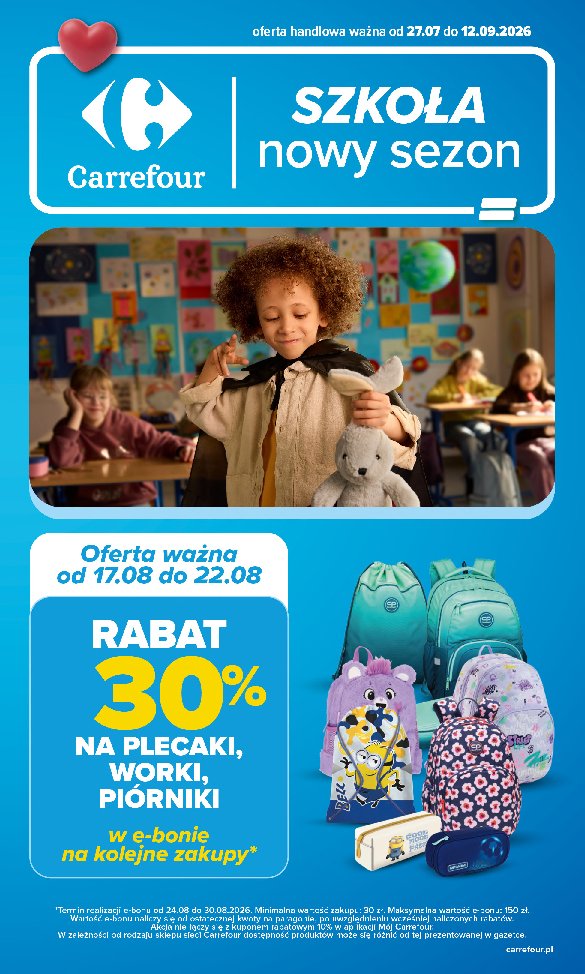 Gazetka Carrefour 15/08/2026 – 12/09/2026