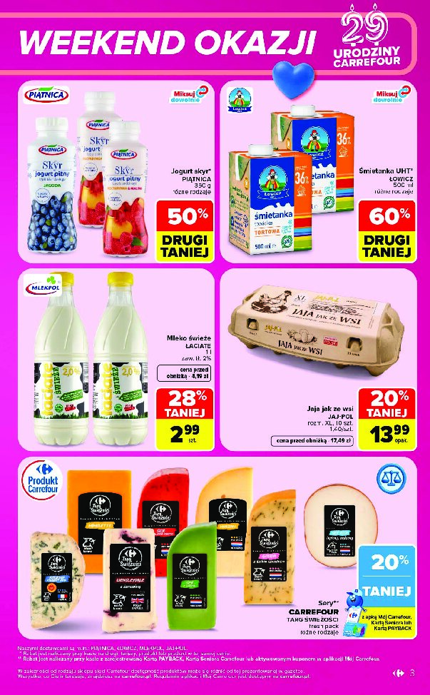 Gazetki promocyjne – nabiał - gazetki promocyjne str. 1