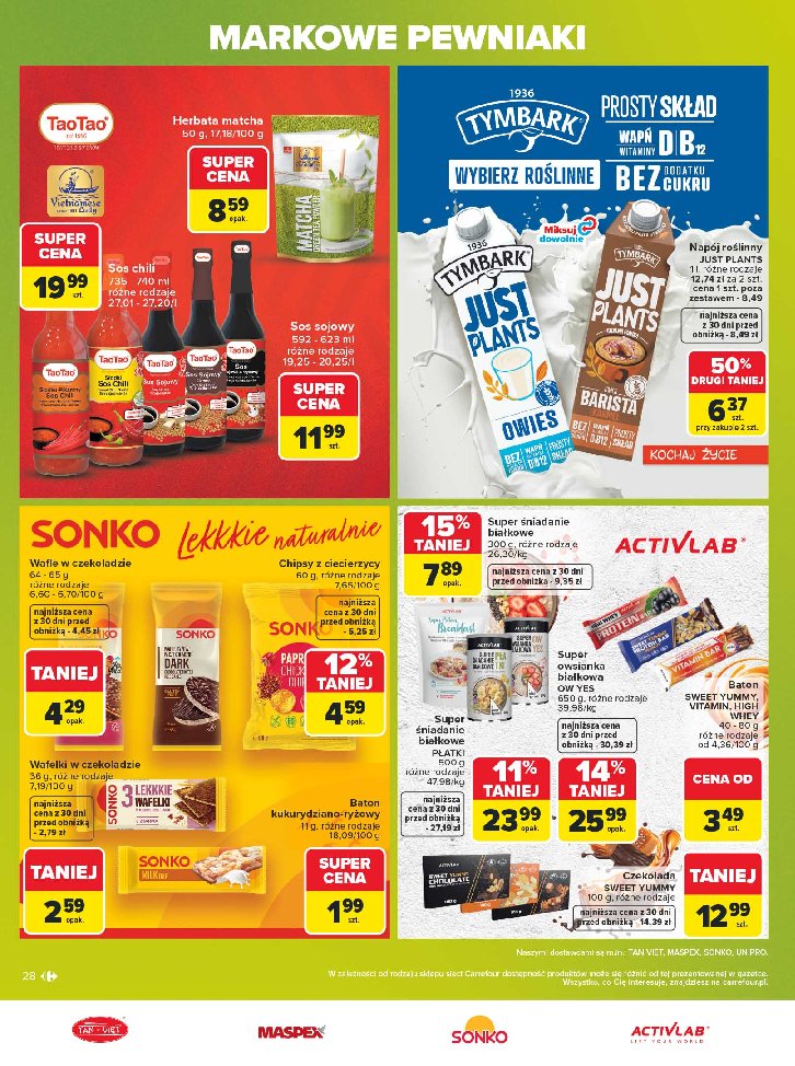 Gazetka Carrefour 20/07/2026 – 01/08/2026 - strona 28