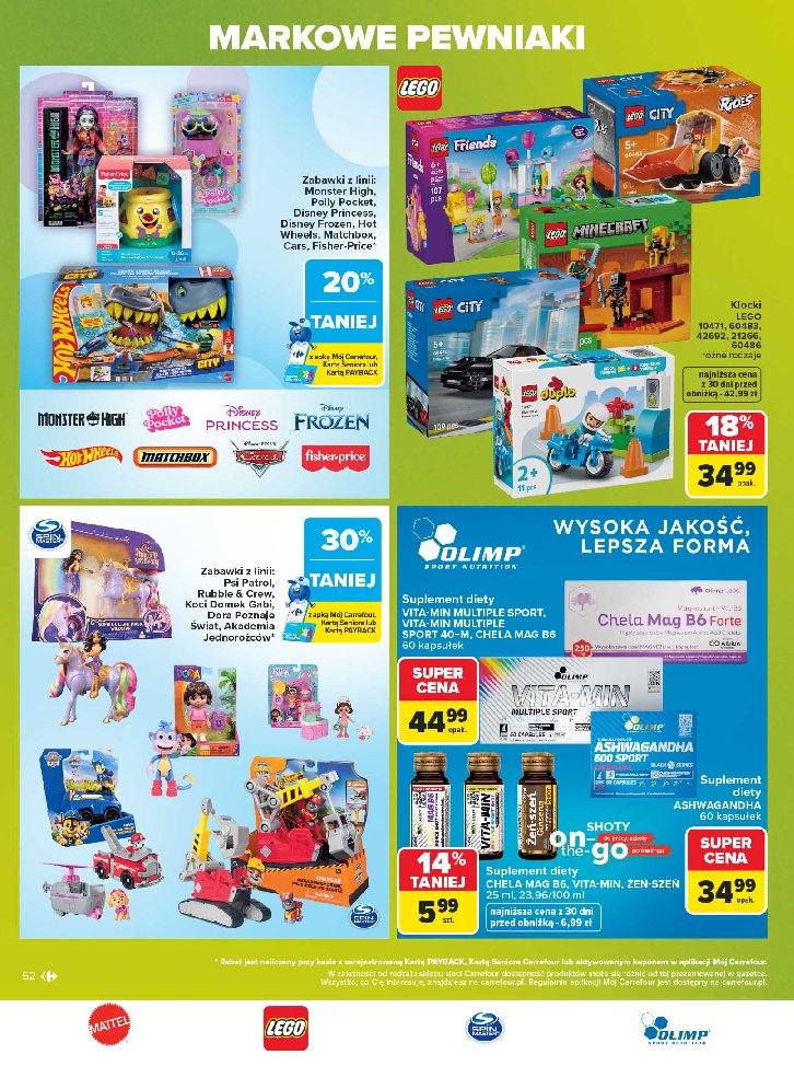 Gazetka Carrefour 20/07/2026 – 01/08/2026 - strona 52