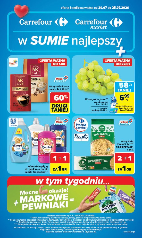 Gazetka Carrefour 20/07/2026 – 25/07/2026