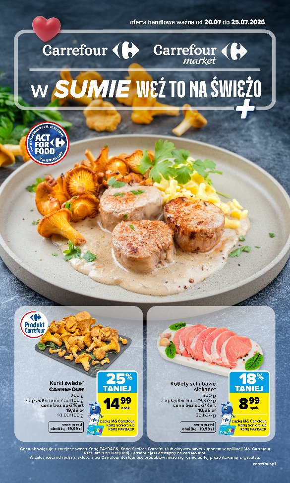 Gazetka Carrefour 20/07/2026 – 25/07/2026