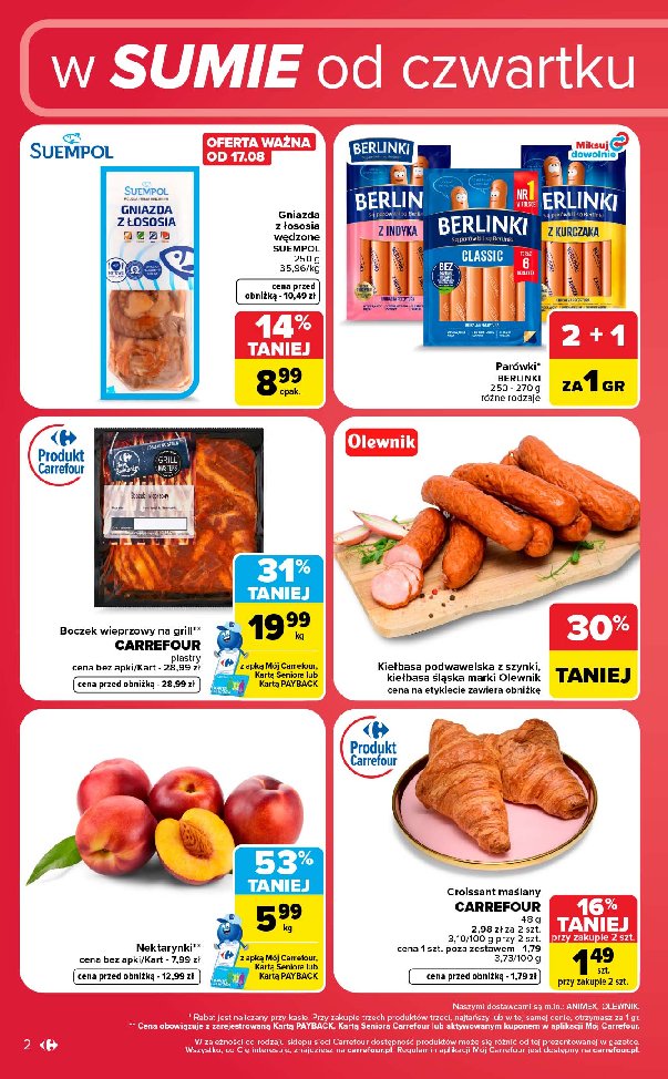 Gazetka Carrefour 20/08/2026 – 22/08/2026 - gazetki promocyjne str. 2