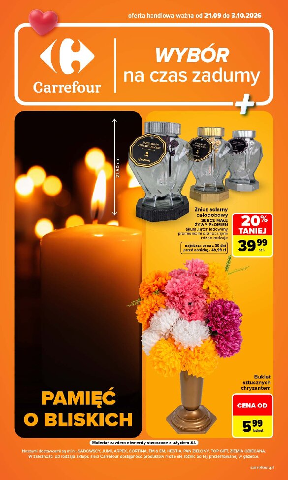 Gazetka Carrefour 21/09/2026 – 03/10/2026