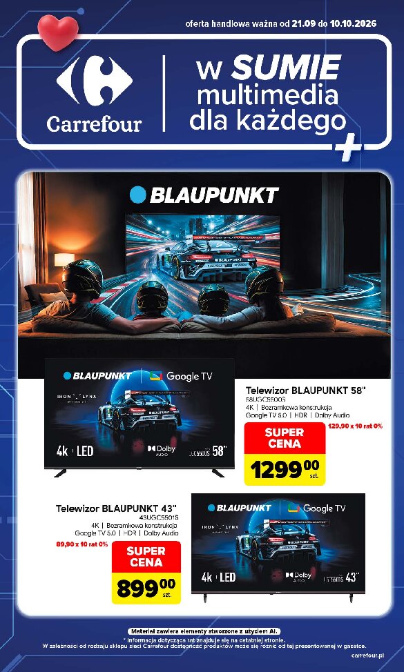 Gazetka Carrefour 21/09/2026 – 10/10/2026