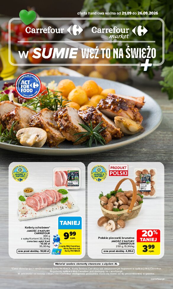 Gazetka Carrefour 21/09/2026 – 26/09/2026