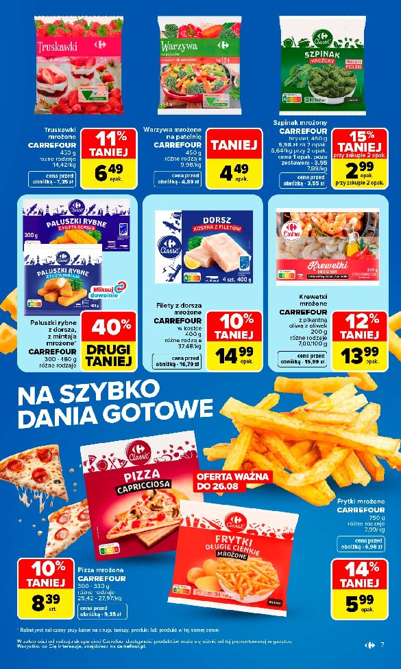 Gazetka Carrefour 24/08/2026 – 05/09/2026 - gazetki promocyjne str. 7