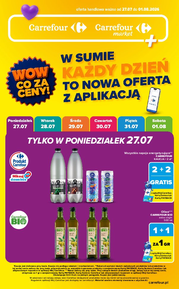 Gazetka Carrefour 27/07/2026 – 01/08/2026