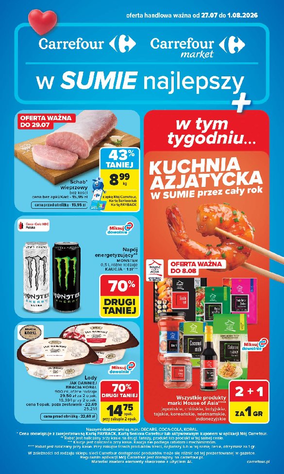 Gazetka Carrefour 27/07/2026 – 01/08/2026