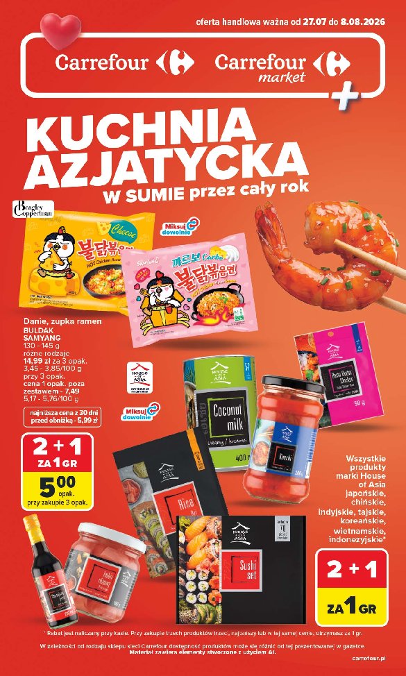 Gazetka Carrefour 27/07/2026 – 08/08/2026 - strona 1