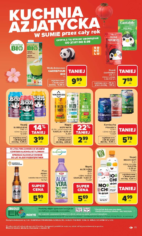 Gazetka Carrefour 27/07/2026 – 08/08/2026 - strona 13