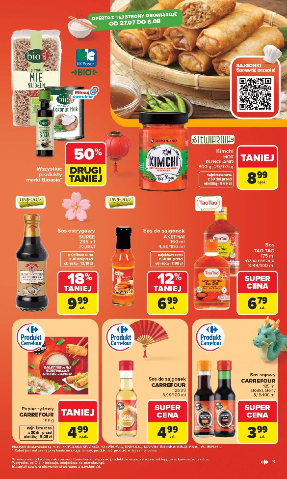 Gazetka Carrefour 27/07/2026 – 08/08/2026 - strona 3