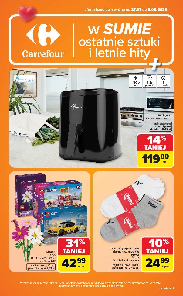 Gazetka Carrefour 27/07/2026 – 08/08/2026