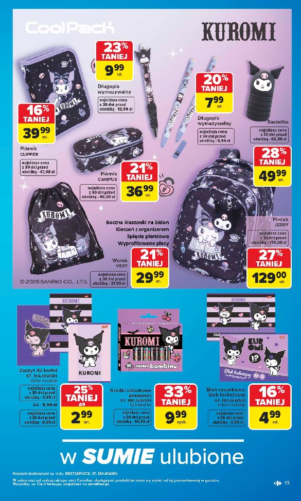 Gazetka Carrefour 27/07/2026 – 12/09/2026 - strona 13