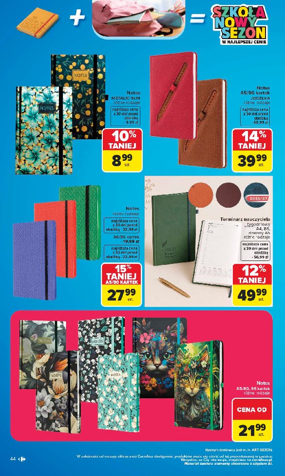 Gazetka Carrefour 27/07/2026 – 12/09/2026 - strona 44