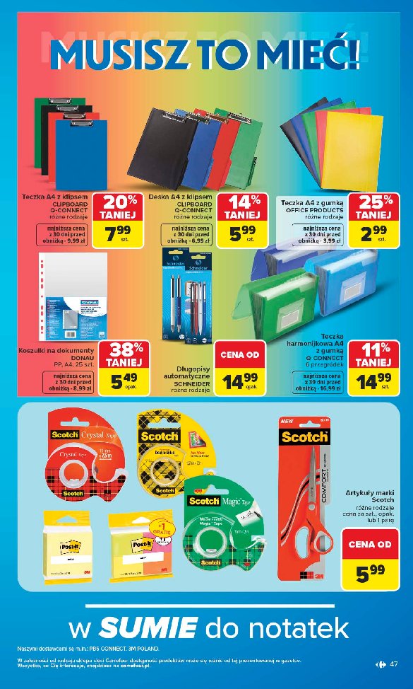 Gazetka Carrefour 27/07/2026 – 12/09/2026 - strona 47