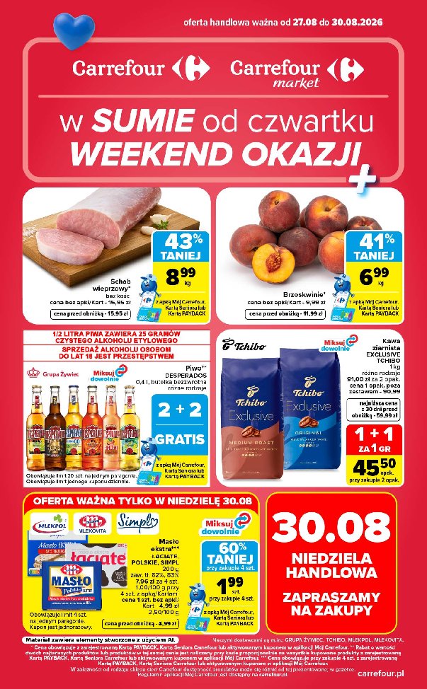 Gazetka Carrefour 27/08/2026 – 30/08/2026