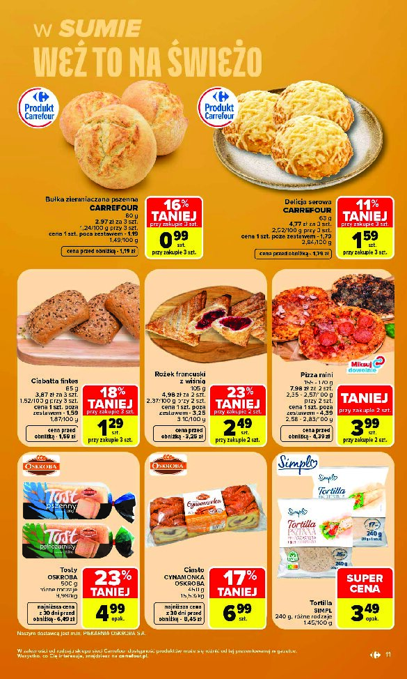 Gazetka Carrefour 28/09/2026 – 03/10/2026 - gazetki promocyjne str. 11
