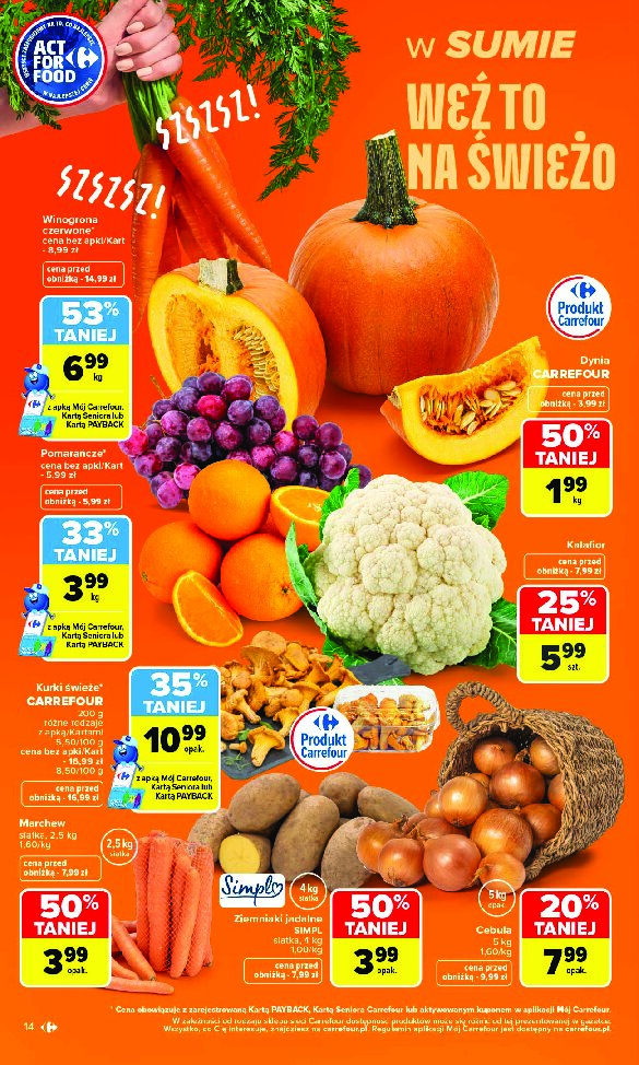 Gazetka Carrefour 28/09/2026 – 03/10/2026 - gazetki promocyjne str. 14
