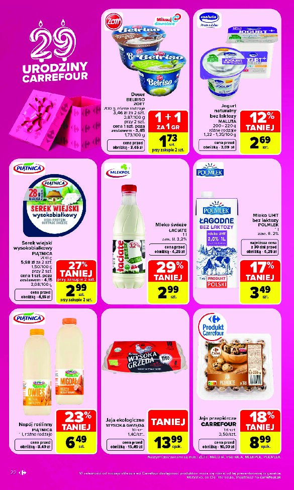 Gazetki promocyjne – nabiał - gazetki promocyjne str. 18