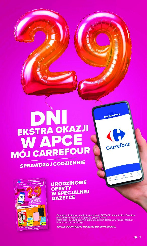 Gazetka Carrefour 28/09/2026 – 03/10/2026 - gazetki promocyjne str. 3